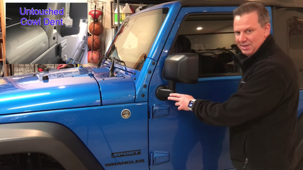 Jeep Cowl Dent repair and how to avoid it altogether